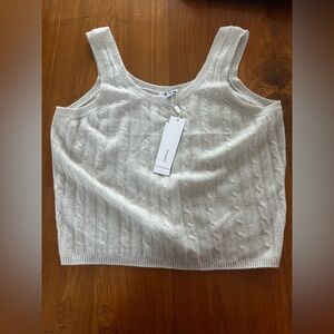 525 Cashmere Tank top NWT size Medium
